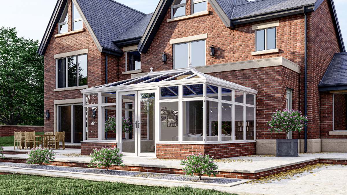 Hipped Back Edwardian Conservatories